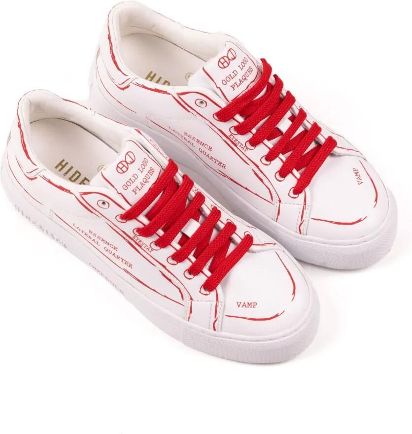 Hide&Jack Sky Construction sneakers Wit - Foto 2