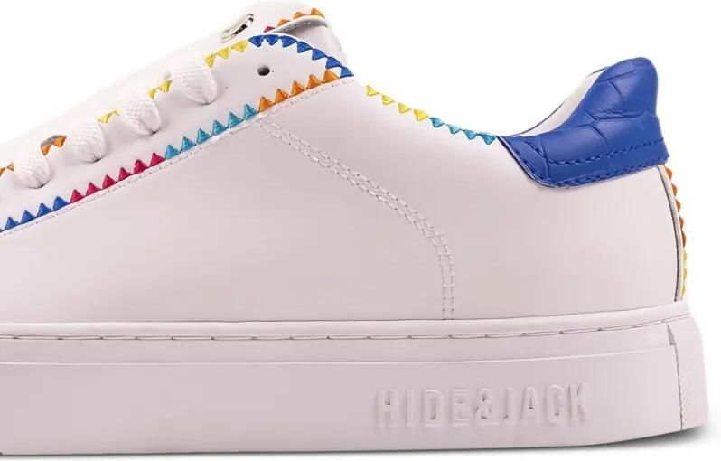 Hide&Jack Sky leren low-top sneakers Wit - Foto 3