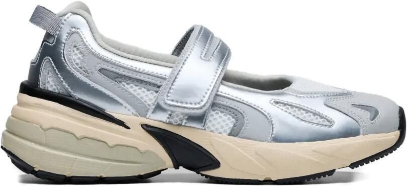 Hide&Jack Sneakers met bandje Zilver