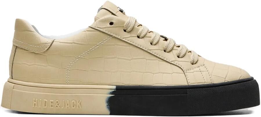 Hide&Jack Sneakers met logo Beige