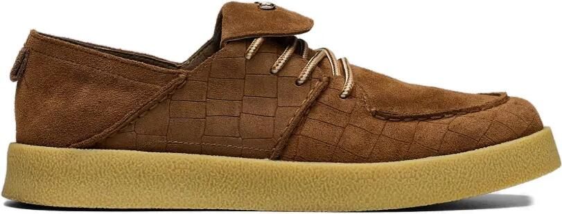 Hide&Jack Sneakers met textuur Bruin