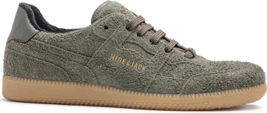 Hide&Jack Suède sneakers Groen