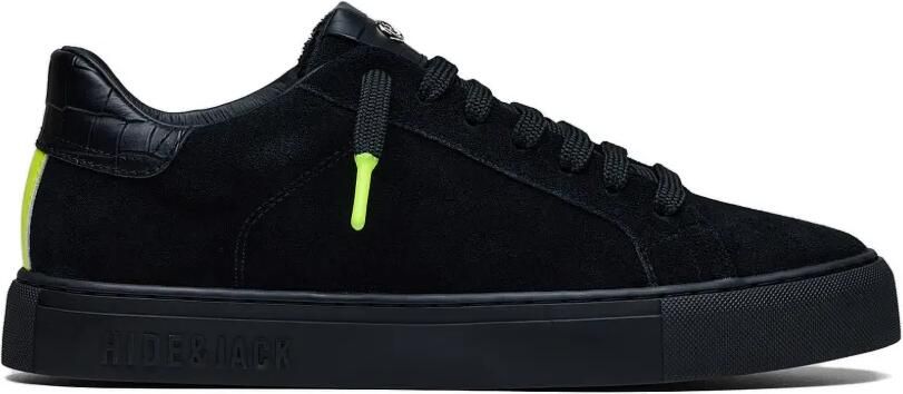 Hide&Jack Suède sneakers Zwart