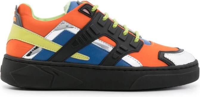 Hide&Jack Mini Silverstone low-top sneakers Oranje