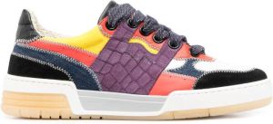 Hide&Jack Raby sneakers met colourblocking Zwart