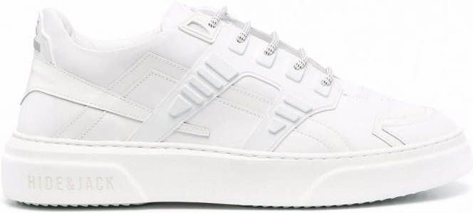 Hide&Jack Mini Silverstone low-top sneakers Wit