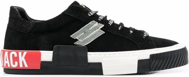 Hide&Jack Sneakers met logopatch Zwart