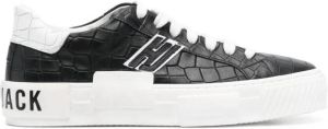 Hide&Jack Sneakers met logopatch Zwart