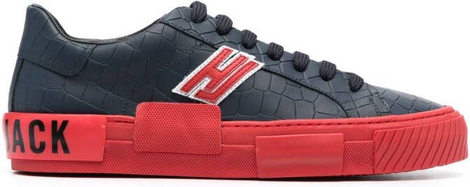 Hide&Jack Sneakers met logoprint Blauw