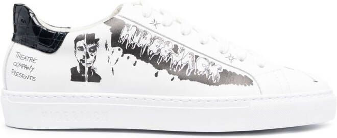 Hide&Jack Essence Sketch sneakers Wit