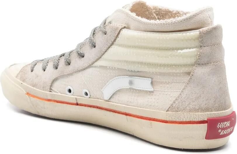 Hidnander Baskate sneakers Beige - Foto 3