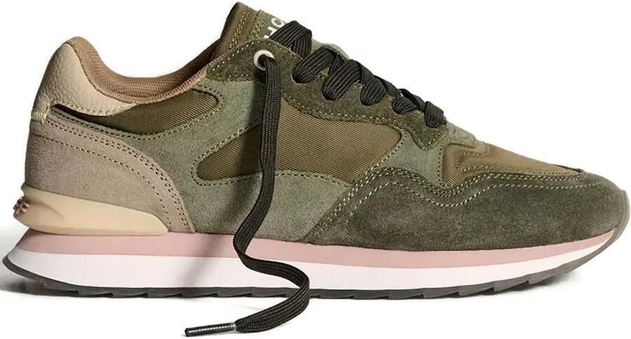 Hoff 30 mm City Los Angeles sneakers met vlakken Groen