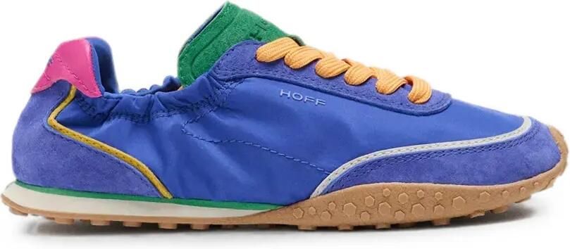 Hoff Bridge Dopamine sneakers met colourblocking en vlakken Blauw
