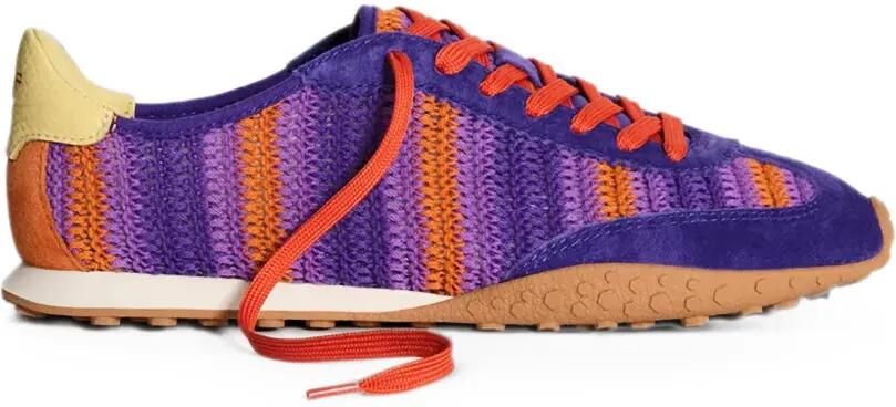 Hoff Bridge gebreide sneakers met vlakken Paars