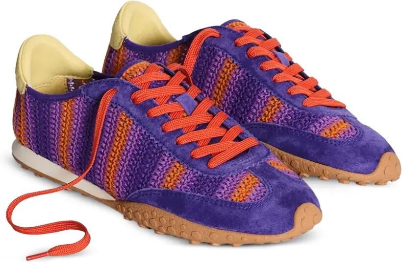 Hoff Bridge gebreide sneakers met vlakken Paars - Foto 5