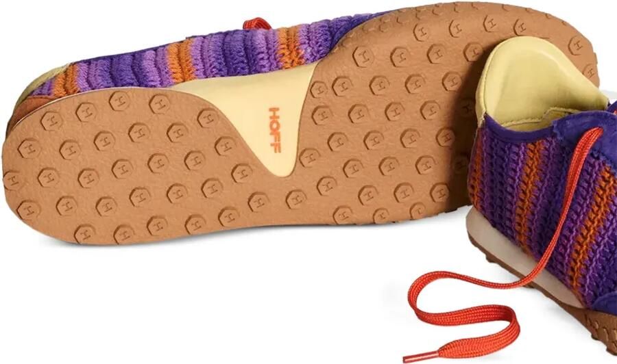 Hoff Bridge gebreide sneakers met vlakken Paars - Foto 4