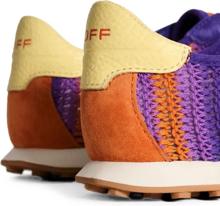 Hoff Bridge gebreide sneakers met vlakken Paars - Foto 2