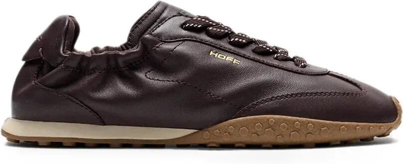 Hoff Bridge logoprint low-top sneakers Bruin