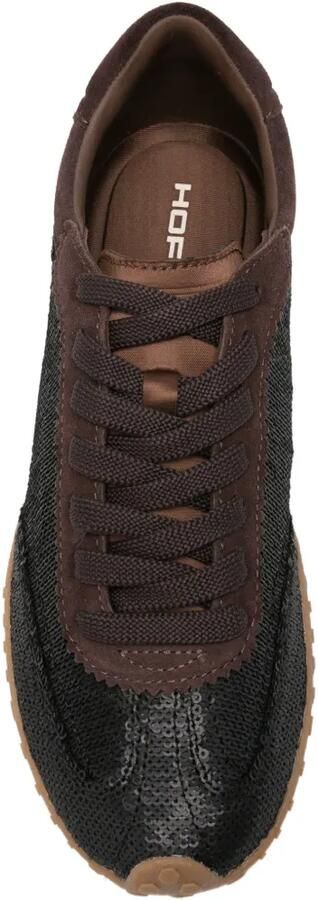 Hoff Bridge LT sneakers verfraaid met pailletten Bruin - Foto 4