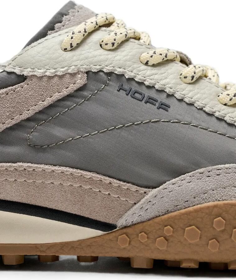 Hoff Bridge MKII leren sneakers met vlakken Grijs - Foto 3