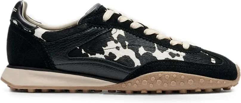 Hoff Bridge MKII sneakers met dieren-print en vlakken Zwart