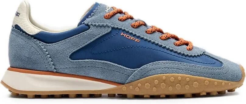 Hoff Bridge MKII sneakers met suède afwerking en vlakken Blauw