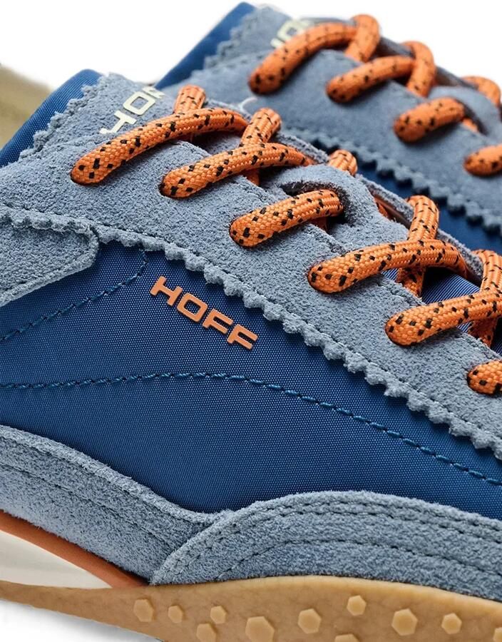 Hoff Bridge MKII sneakers met suède afwerking en vlakken Blauw - Foto 2