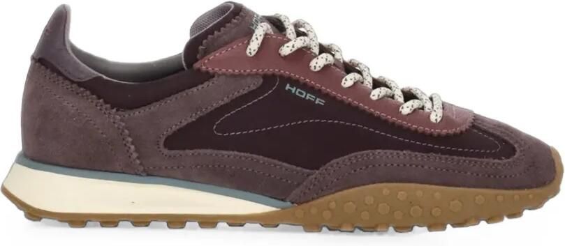 Hoff Bridge MKII sneakers met suède vlakken Paars
