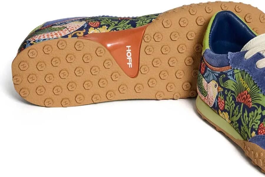 Hoff Bridge Morris sneakers met bloemenprint Blauw - Foto 3