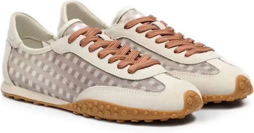 Hoff Bridge sneakers met gingham-ruit en vlakken Wit - Foto 5