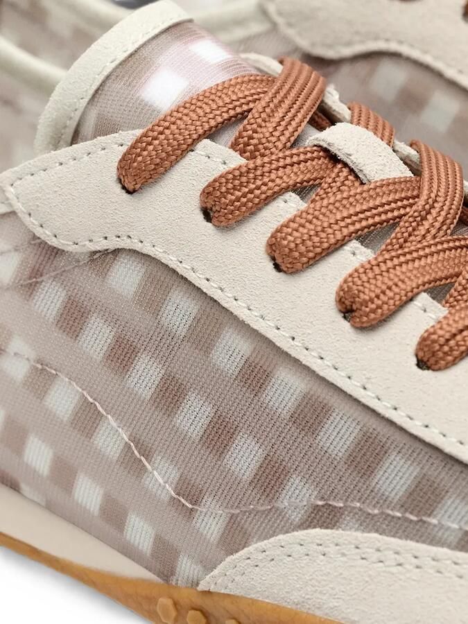 Hoff Bridge sneakers met gingham-ruit en vlakken Wit - Foto 3