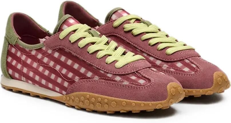Hoff Bridge sneakers met gingham-ruit Roze - Foto 5
