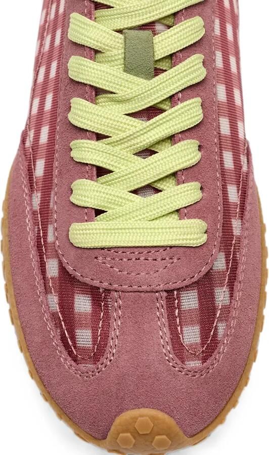 Hoff Bridge sneakers met gingham-ruit Roze - Foto 4