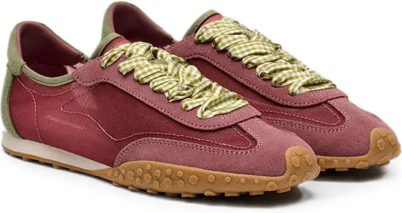 Hoff Bridge sneakers met gingham veters en vlakken Rood - Foto 5