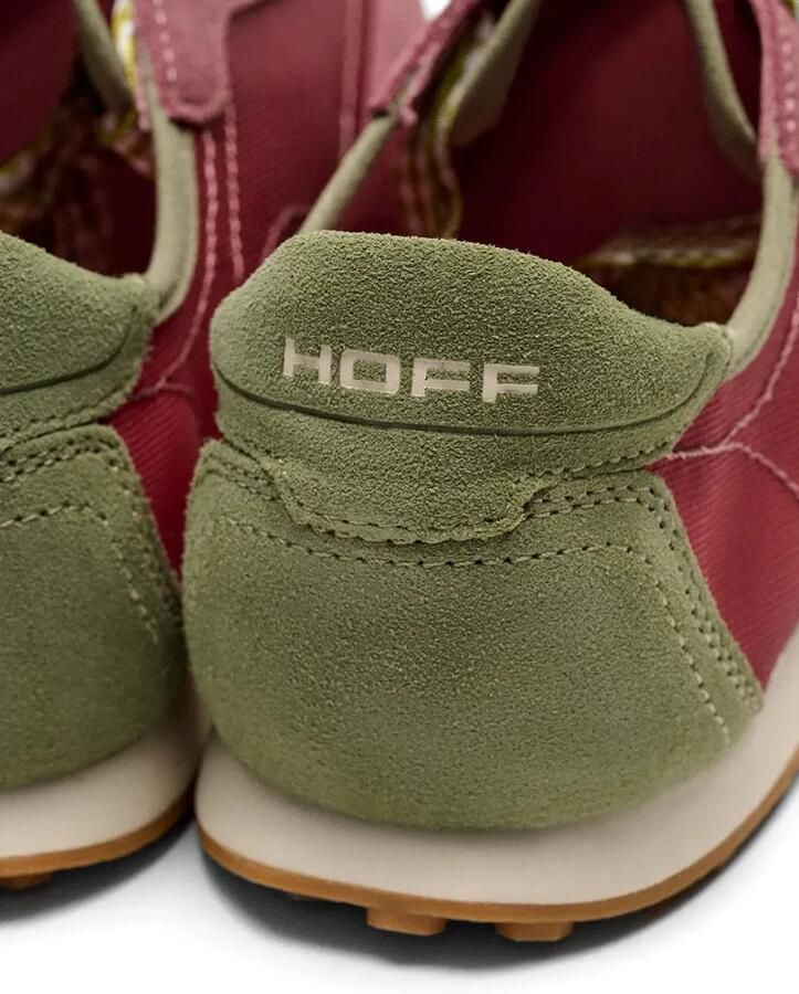 Hoff Bridge sneakers met gingham veters en vlakken Rood - Foto 2