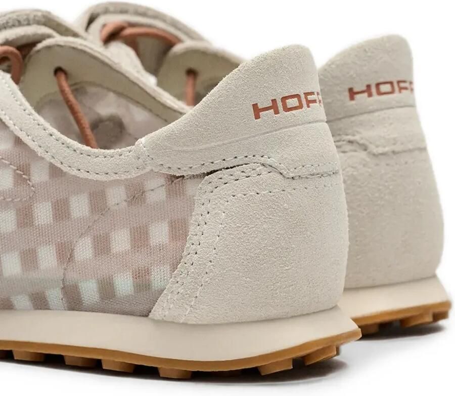 Hoff Bridge sneakers met klittenband en gingham-patroon Wit - Foto 2