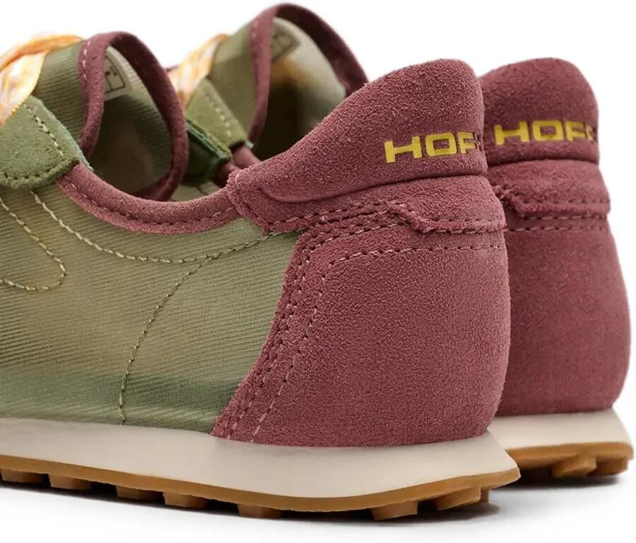 Hoff Bridge sneakers met vlakken en gingham veters Groen - Foto 2