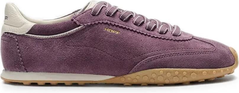 Hoff Bridge suède sneakers met logoprint Paars