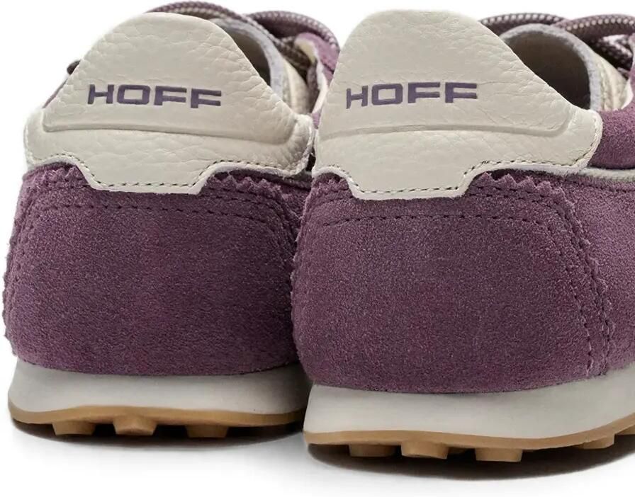 Hoff Bridge suède sneakers met logoprint Paars - Foto 2