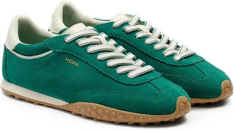 Hoff Bridge suède sneakers met vlakken Groen - Foto 4