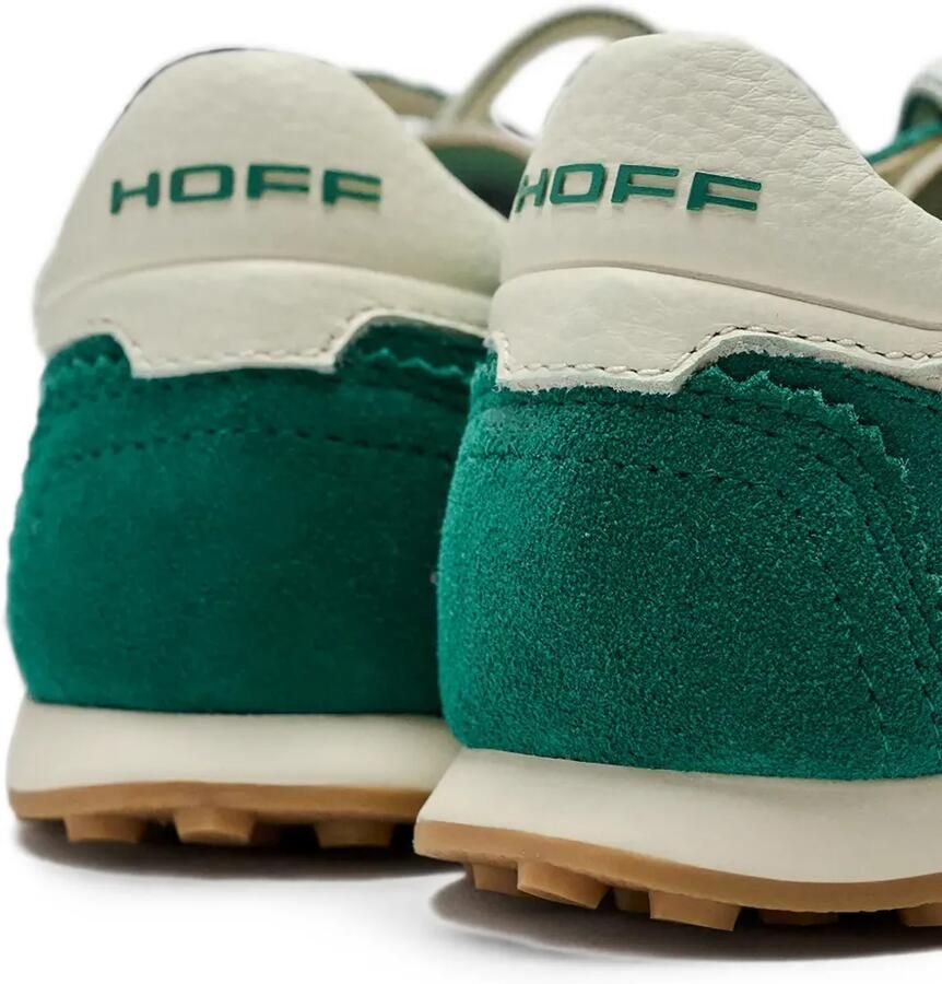 Hoff Bridge suède sneakers met vlakken Groen - Foto 2