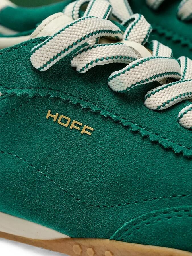Hoff Bridge suède sneakers met vlakken Groen - Foto 3