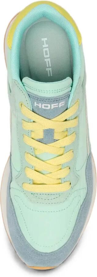 Hoff City Dopamine sneakers met suède afwerking Groen - Foto 4