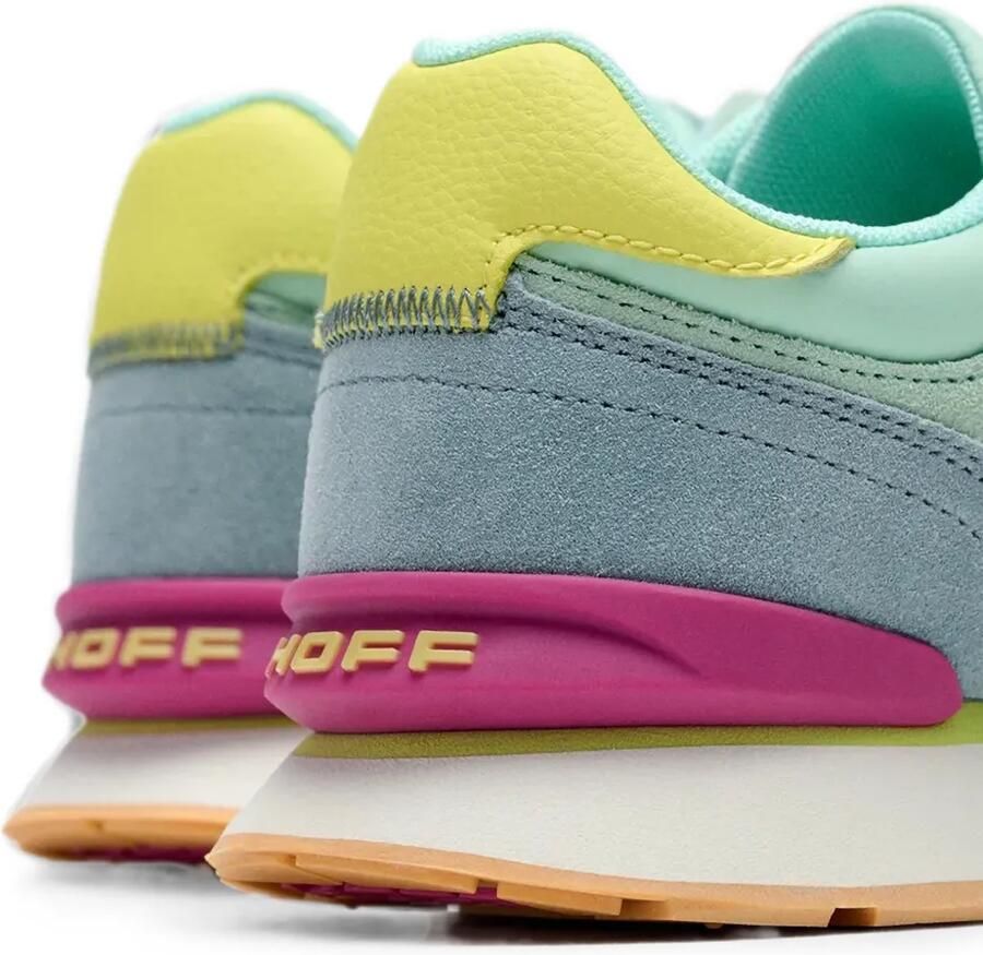Hoff City Dopamine sneakers met suède afwerking Groen - Foto 2