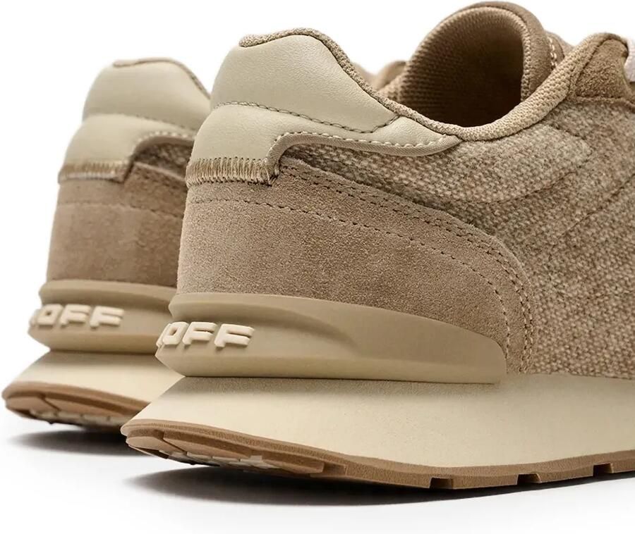 Hoff City Retro sneakers met suède vlakken Beige - Foto 2