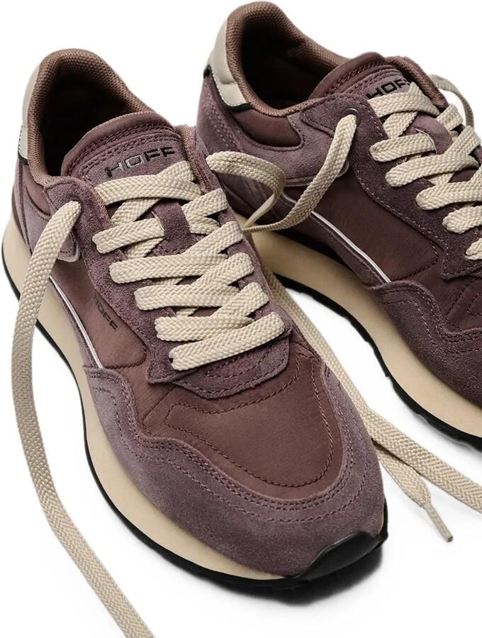 Hoff City Retro sneakers met suède vlakken Bruin - Foto 2