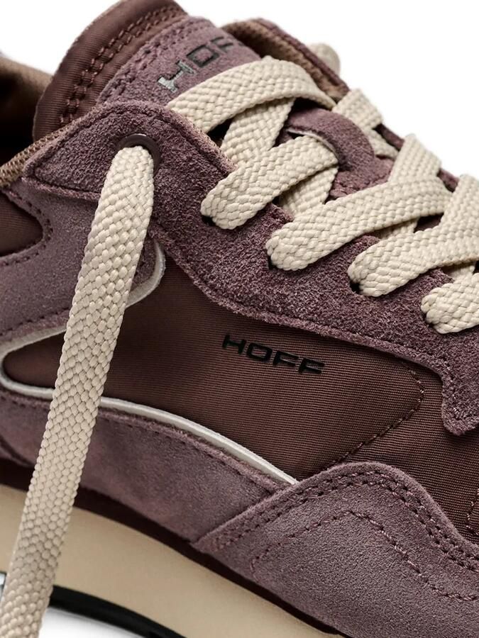 Hoff City Retro sneakers met suède vlakken Bruin - Foto 3