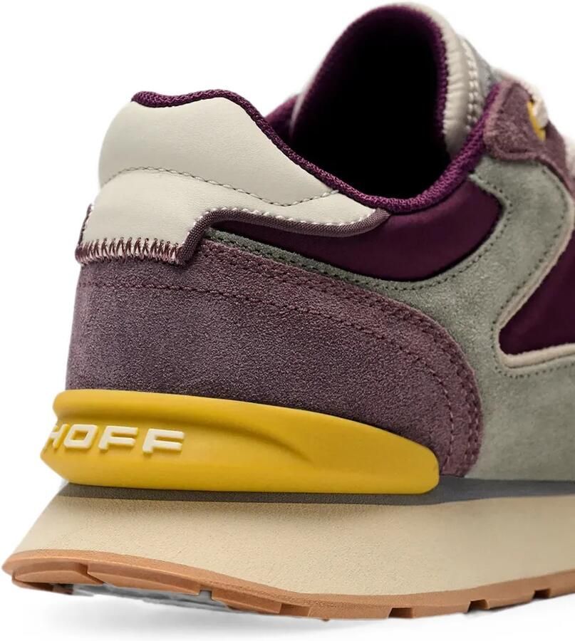 Hoff City Retro sneakers met suède vlakken en logoprint Paars - Foto 2