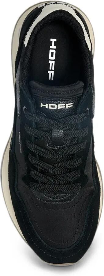 Hoff City sneakers met leren afwerking en vlakken Zwart - Foto 5