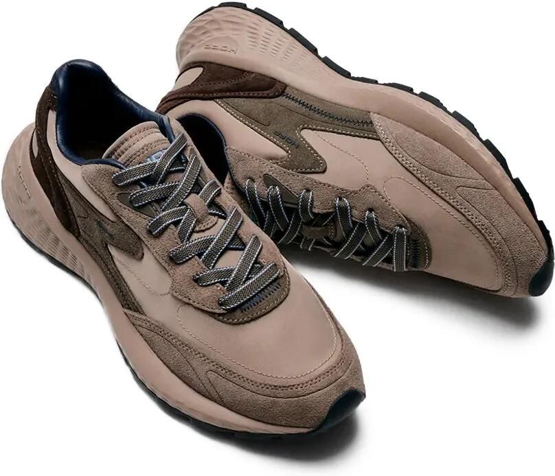 Hoff City sneakers met suède vlakken Beige - Foto 4